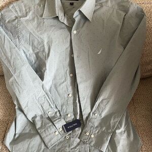 Nautica Flex Men's Fern Colored Shirt